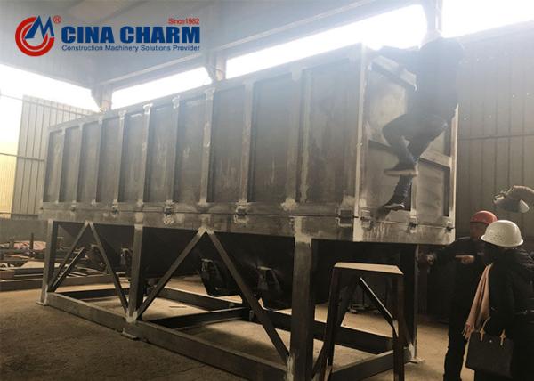 Cement Storage Fly Ash Storage Silo Horizontal Type With Fully Welded Construction
