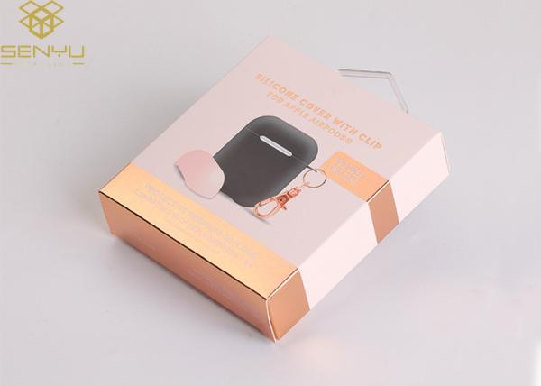 Blister Ttray Cover Custom Retail Packaging Boxes For Airpods Case Package