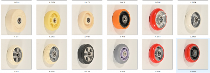 Heavy Duty Trolley Wheels  Non Marking Casters Nylon Ball Castor  Loading Bearing 4 Inches Swivel Heavy Loads.