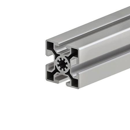 50 Series 4.2mm Wall Thickness T Slot Profile Aluminum T Channel Extrusion 3.20kg/m