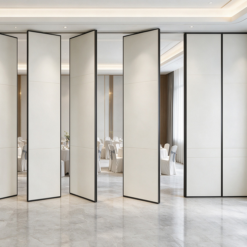 Customizable Hotel Mobile Partition Wall Room Divider Sliding Partition Wall For Hotel Meeting Room