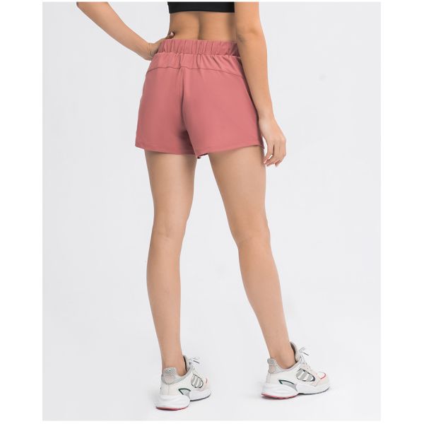 разминка йоги шортов йоги эластичного Waistband 150gsm активная замыкает накоротко