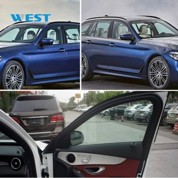 4 Mil Claridad Vista del parabrisas Nano cerámica a prueba de explosión película de tintura de ventanas de automóvil