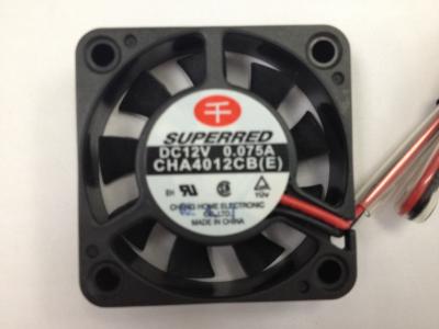 UL 40X10mm Low Noise 23db Vehicle Cooling Fan
