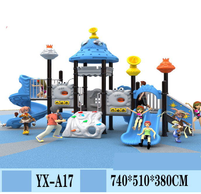 High-quality LLDPE plastic galvanized steel outdoor  children's playground equipment kindergarten at a competitive cost 
