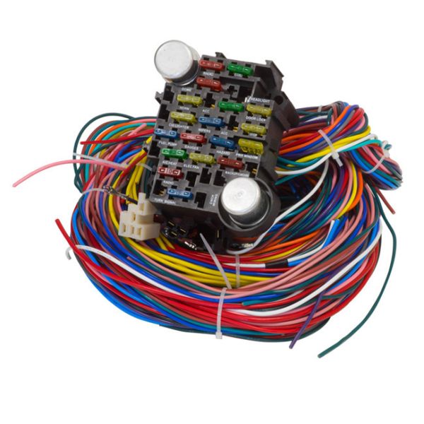 Universal Automotive Wiring Harness Hot Rod 12 Circuit Wiring Harness 0.5/0.8mm Pitch