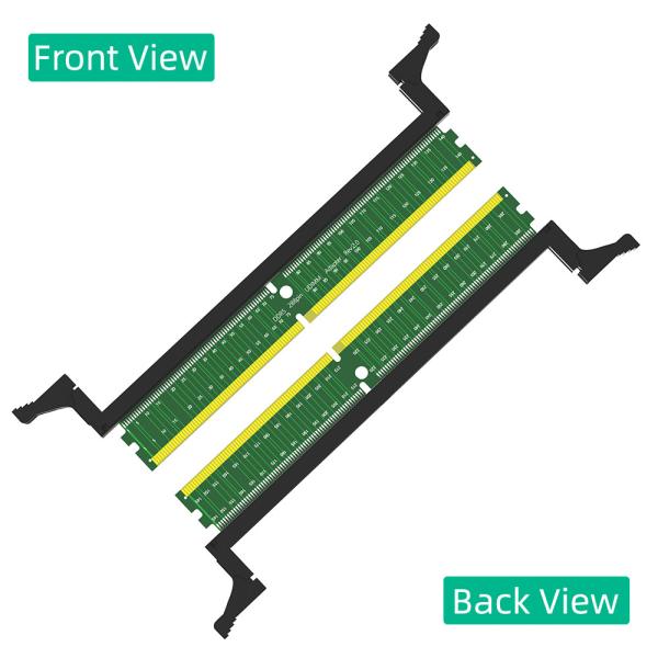 Carte de protection de test de mémoire PCIe U-DIMM 288Pin Adaptateur DDR5