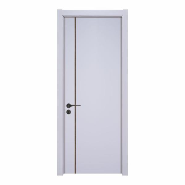 45mm Thick Modern Fireproof Wood Doors 2 Hour Fire Rated Wood Door