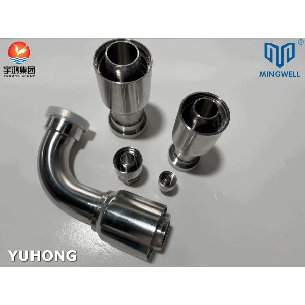 Stainless Steel Hose Coupling Grade 316L Hydraulic Forming