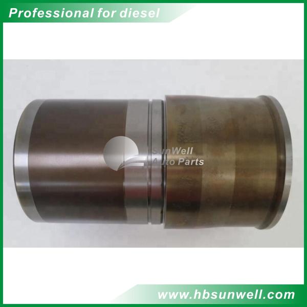 QSX15 Dongfeng Cummins Cylinder Liner 4089135 Alloy Steel Material Customized