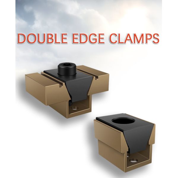 8.8n Anodized Double Edge Clamps Expanding Micro Clamp For Compact Fixture Systems