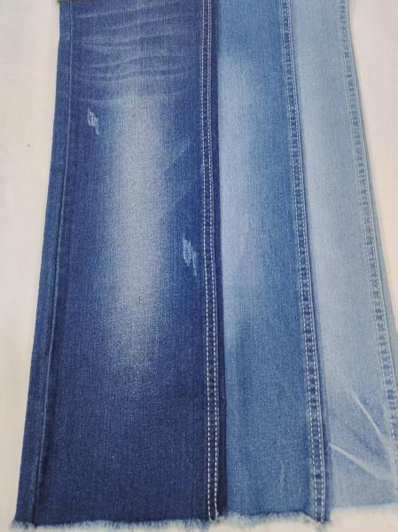 Stretch Denim Fabric Cotton Polyester Spandex Denim Fabric with 10*21/40 Construction JSD3094