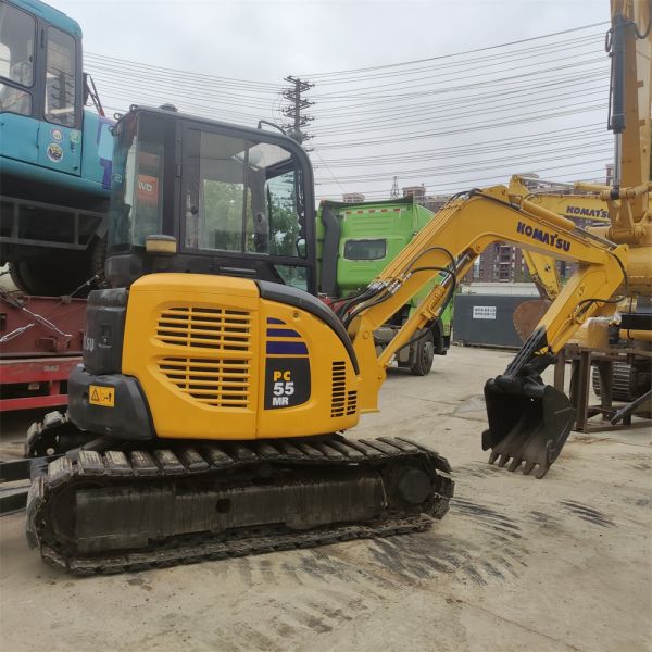 Japanese Komatsu PC55MR 5.5Ton Second Hand Mini Excavator with Original Hydraulic Pump