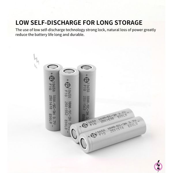 LiFePO4 Литийная батарея 3.7V 18650 Ли-ионная батарея 1800mAh 2400mAh 3600mAh Для электромобилей Скутер OEM ODM