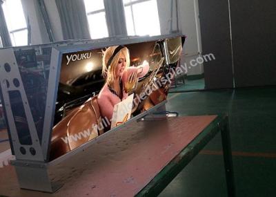 High Definition P2.5 Aluminum LED Taxi Sign 100000 Hours Life Span