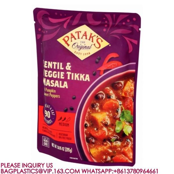 Cooking Bags, Cooking Pouches, Soup bags, Soup Pouches, Juice Beverage Spout Nozzle Pouch