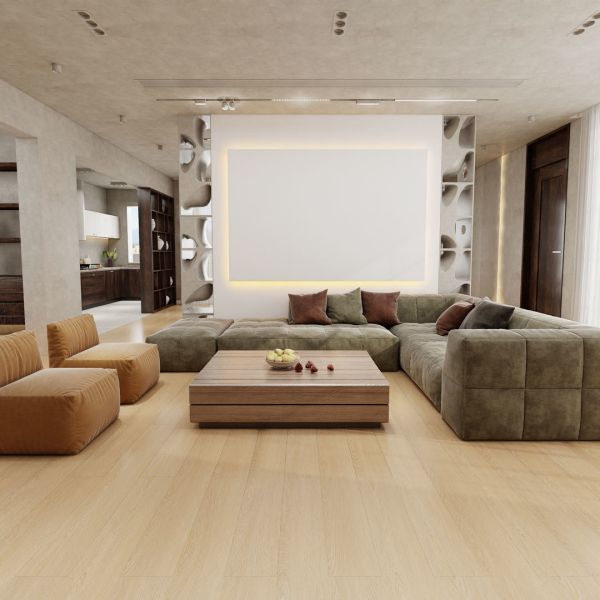 Modern Style LVT Flooring Interior Decoration