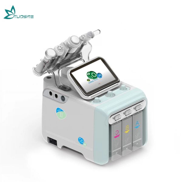 Oxygen Microderm Hydro H2O2 Hydra Dermabrasion Machine With 6 Handles