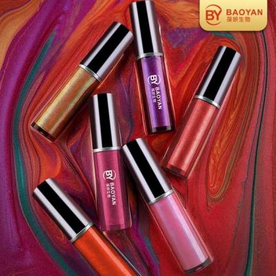 Glitter Shimmer Lip Gloss , Custom Shiny Long Lasting Mirror Lip Glaze