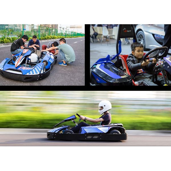 высокоскоростные младшие гонки 4kw идут Kart с 3 передними шестернями