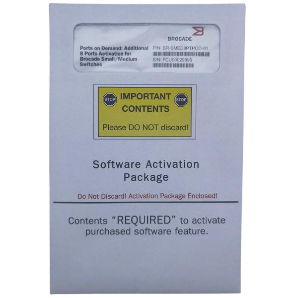 16 QSFP Ports On Demand POD License Brocade XBR-G6MIDR16QFLEX-32G