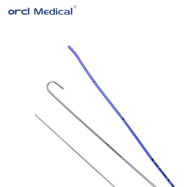 Bougie d'intubation endotrachéale jetable de qualité médicale à usage en gros, de type solide/creux, avec marquages de profondeur