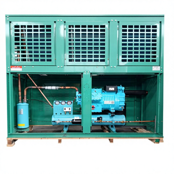 40HP Blast Freezer Condensing Unit | Air Cooled with Stainless Steel Evaporator & R404A Refrigerant for Cold Rooms