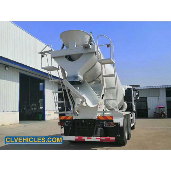 6x4 Type 25 Tons ISUZU Concrete Mixer Agitator Truck 10CBM
