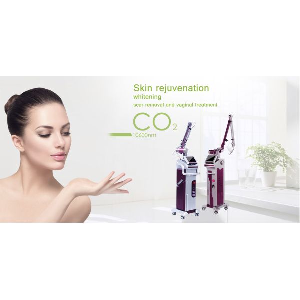 Medical Laser Vaginal Rejuvenation Machine 40W - 75W Power 35x35x107cm Size