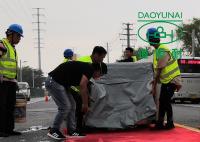 El tubo ULTRAVIOLETA que alinea el trazador de líneas interno de capa CIPP de la alcantarilla de la reparación de la alcantarilla no procesa ningún empuje