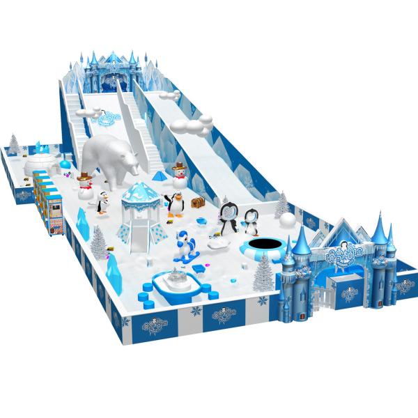 attractive eco-friendly indoor playground trampoline park for kids