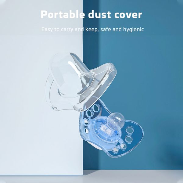 PP Newborn Toddlers Fruit Feeder Teether Tritan Newborn Bibs Dummies With Circle Nail Clip