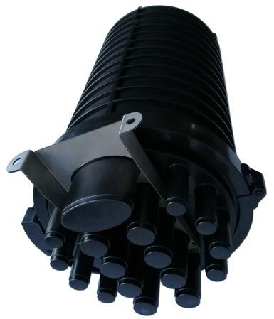 Dome-Shaped Splice Closure for Fiber Optic Cable Management 62101kPa Pressure Resistant