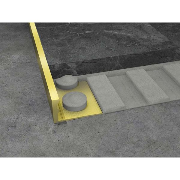 2.5m Stainless Steel L Shaped Trim Tile Corner Trimming Finishing Strip 8 10mm