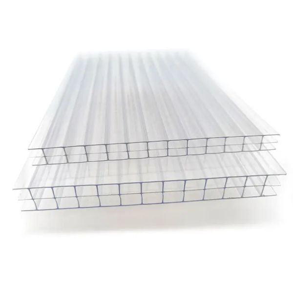 Luxury 25mm Hollow Core Polycarbonate Sheet 2100x6000mm