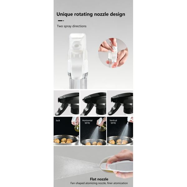 Господин бутылки брызг распределителя пищевого масла 8 Oz Refillable стеклянный