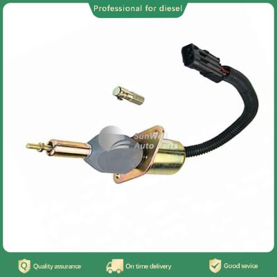 High Quality 6CT Diesel Engine Parts Fuel Shutoff Solenoid valve 24V 3928161