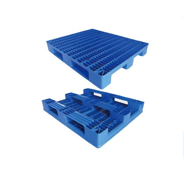 Pálete plástica Nestable 1200*1000*150mm das páletes azuis do HDPE do Euro