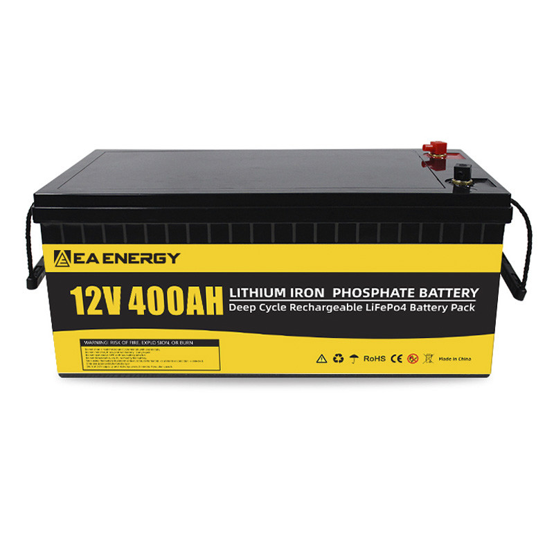 клетка LiFePO4 литий-ионного аккумулятора 32700 цикла 12V 400Ah 5120Wh глубокая