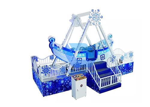 QiangLi Pirate Ship Ride 12-24p Passenger For kids / Adults OEM / ODM Accept