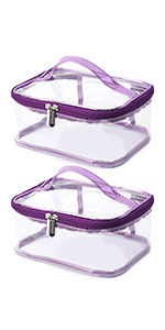 Toiletry Cosmetic Organizer, Waterproof, Large Capacity, moving Tote Bag, underbed Storage Zipper carry Bag