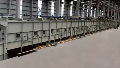 40-300G/M2 Zinc Coating Hot Dip Galvanizing Line with 100m/Min Speed for 1.0-4.5mm Wire Diameter Steel Wire Galvanizing Equipment