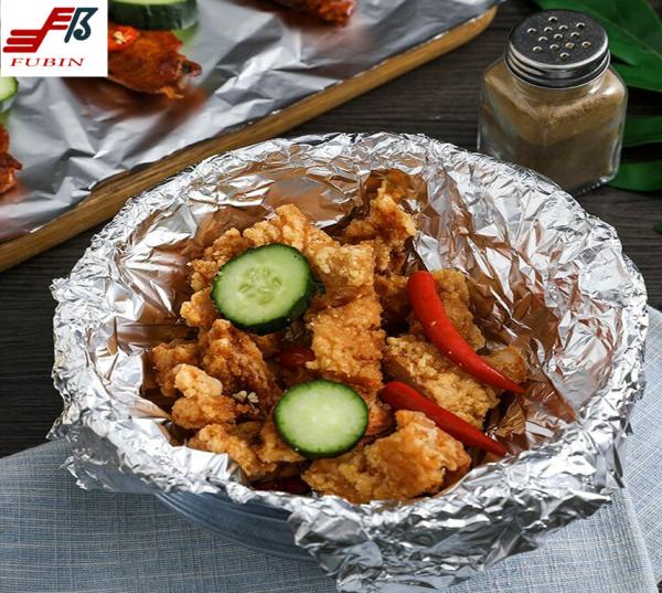 Silver Kitchen Pop Up Aluminium Foil Sheets Double Side Hairdressing Chocolate Wrapping
