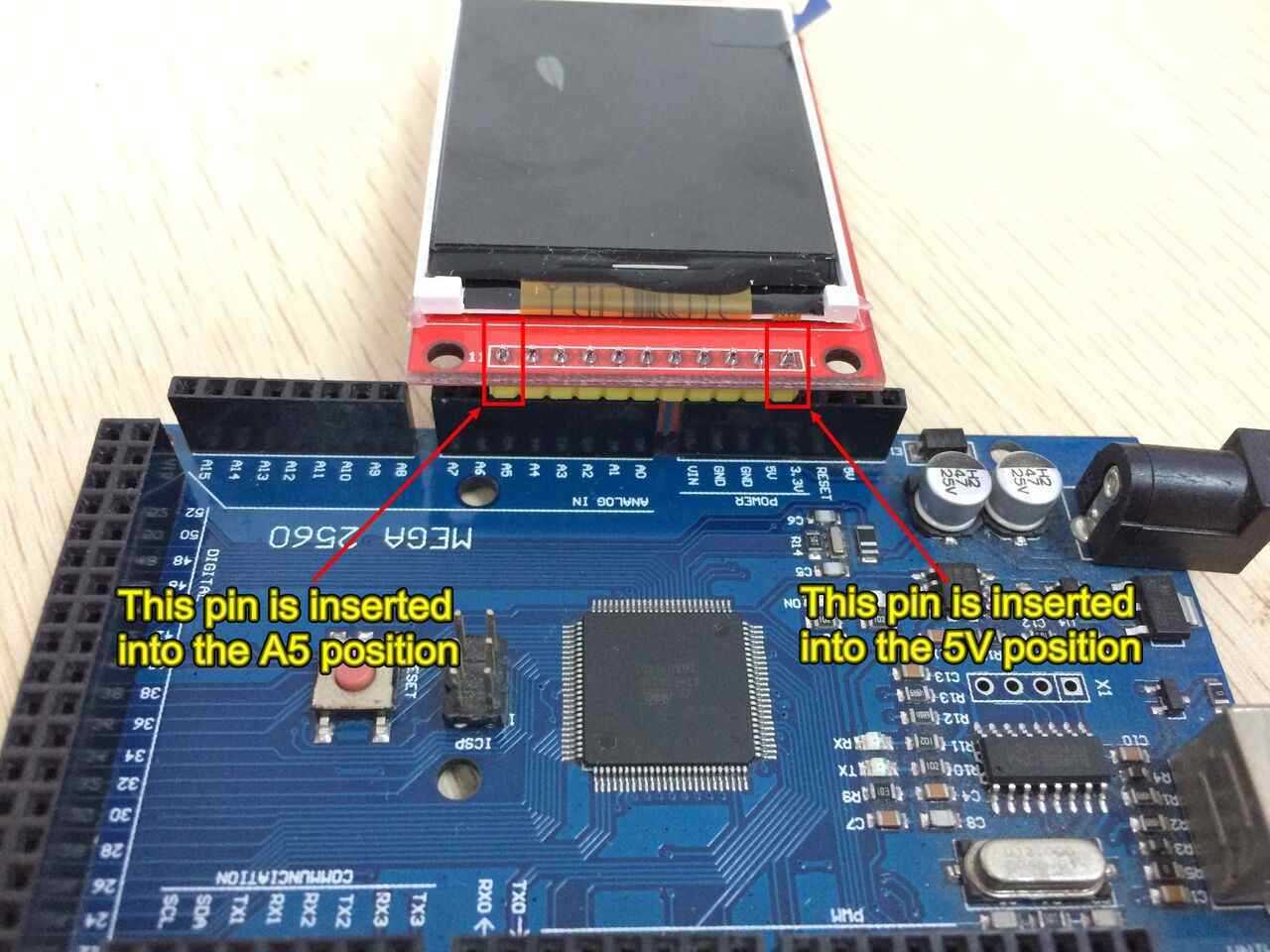 YBN022DES-Q1 2.2-inch SPI Display LCD Module with 176*220 Resolution and SPI Interface for Arduino UNO Mega2560