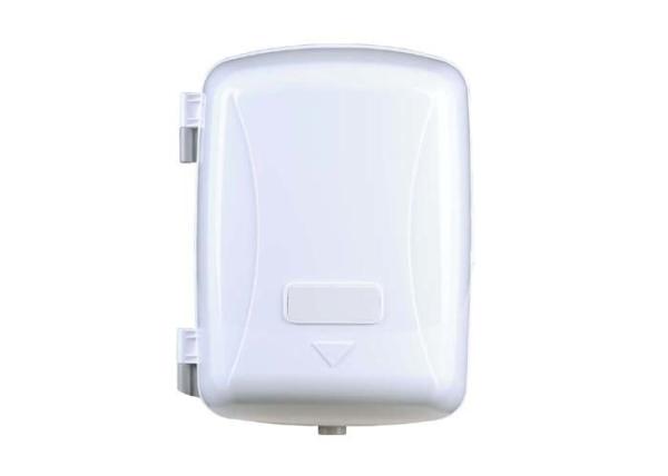 Centre Pull Jumbo Roll Tissue Dispenser White Lockable For Bathroom Hand Wiping