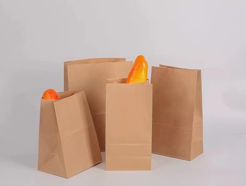 Изготовленная на заказ напечатанная жиронепроницаемая еда Kraft кладет сумку в мешки сэндвича хот-дога упаковывая