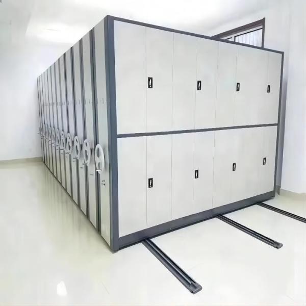 OEM Common High Density Mobile Storage Systems With Manual Compactor