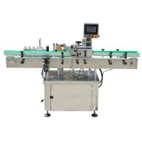 Máquina de etiquetas automática Front And Back Type da garrafa 700KW redonda