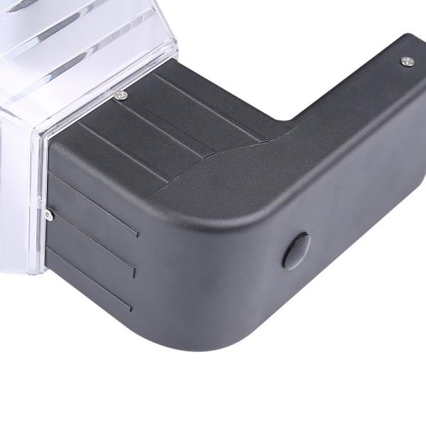 Lâmpada solar montada na parede com bateria de 3,2 V 6400 mAh