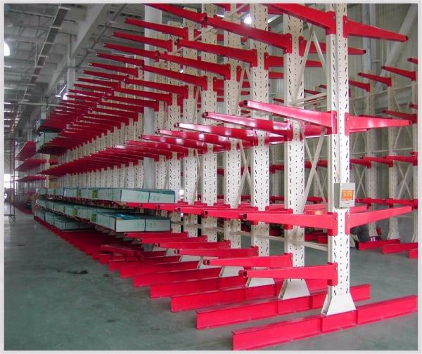 Industrial Warehouse Or Economical Steel Pipe Storage Racks Used Cantilever Rack